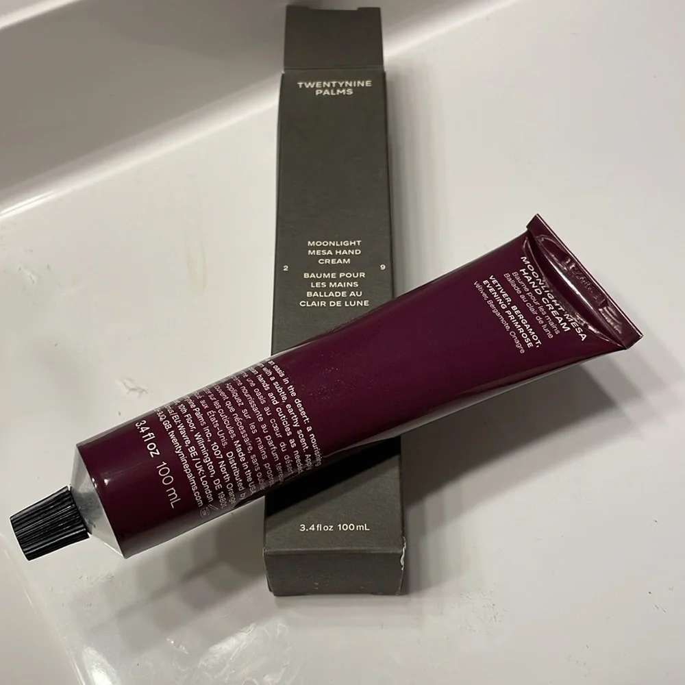 NEW | TWENTYNINE PALMS Moonlight Mesa Hand‎ Cream 3.4 oz